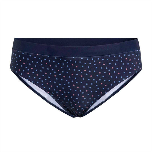 Navy - Front - Trespass Womens-Ladies Polka Dot Swim Briefs