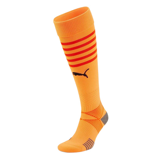 Neon Citrus - Front - Puma Childrens-Kids Logo Football Socks