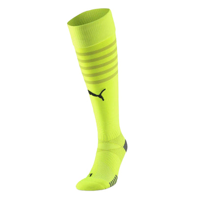 Yellow - Front - Puma Childrens-Kids Logo Football Socks