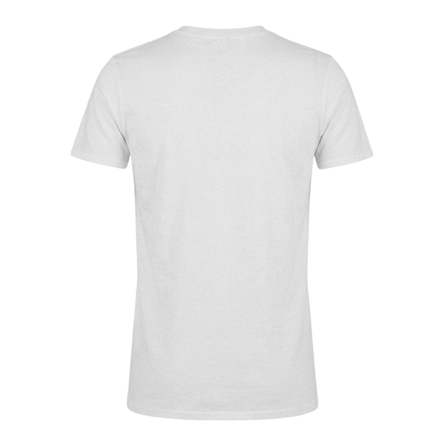 Red-White - Back - AWD Unisex Adult Boro Distressed T-Shirt