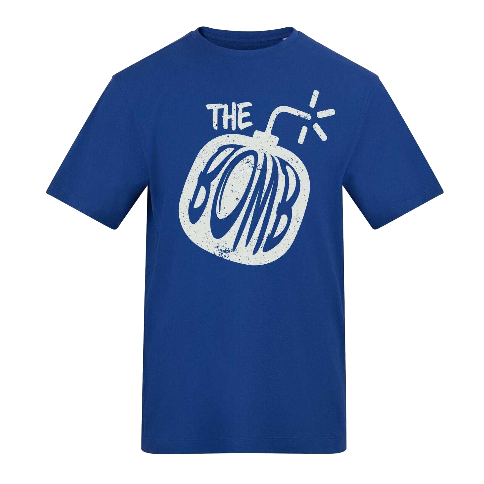 Blue - Front - AWD Unisex Adult The Bomb T-Shirt