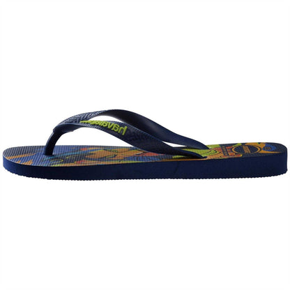 Navy Blue - Back - Havaianas Unisex Adult The Lion King Flip Flops