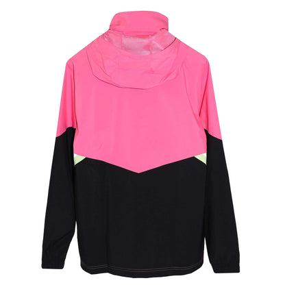 Pink - Back - Adidas Mens 2022-23 Juventus FC Waterproof Jacket
