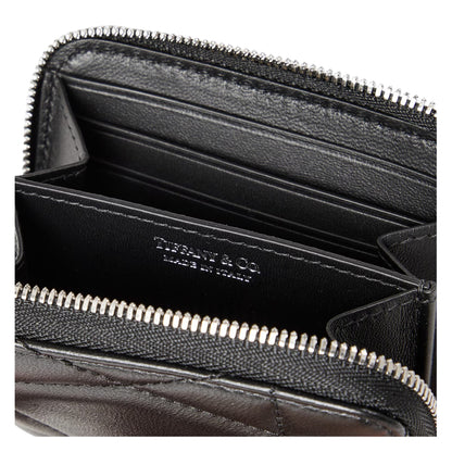 Black - Lifestyle - Tiffany & Co Womens-Ladies Keyring Leather Coin Purse
