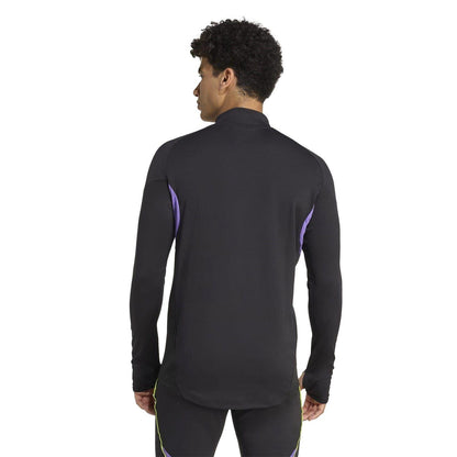 Black-Purple - Pack Shot - Adidas Mens Tiro 25 Competition Logo Track Top