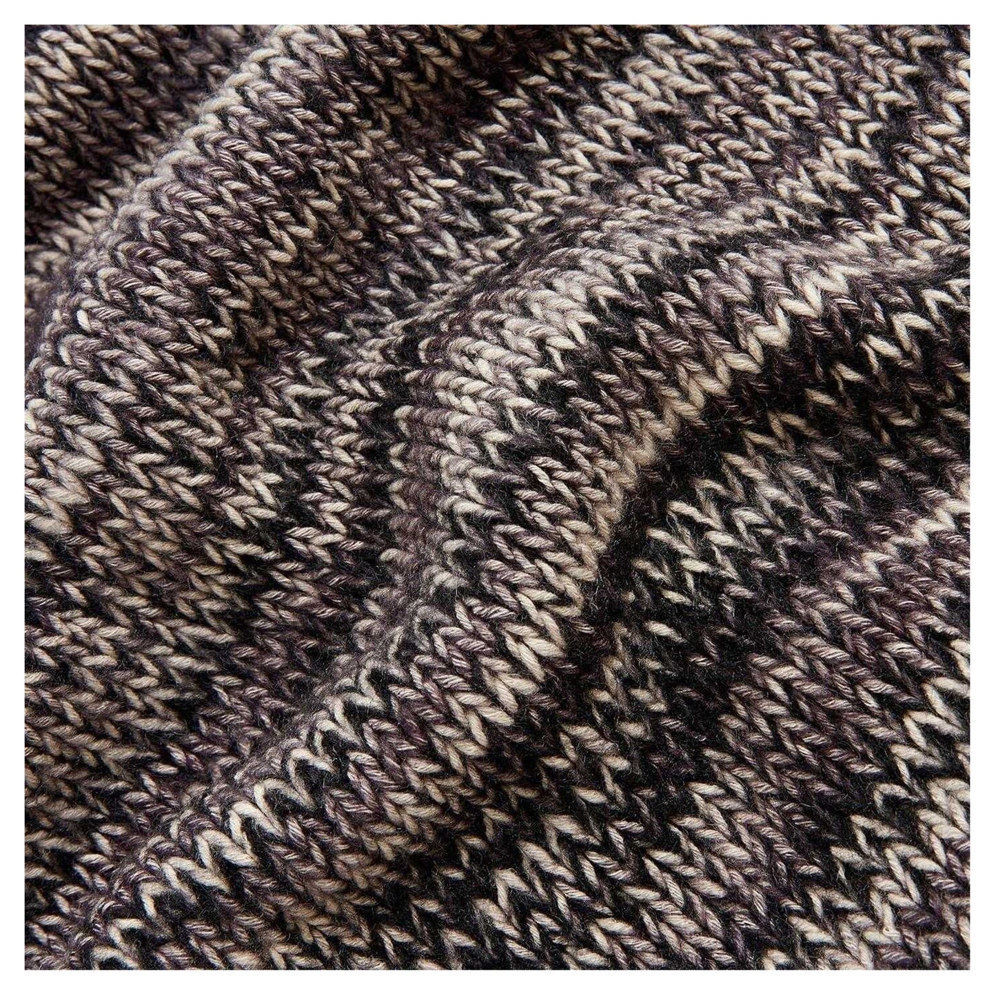 Grey - Back - Ted Baker Mens Marl Knitted Scarf