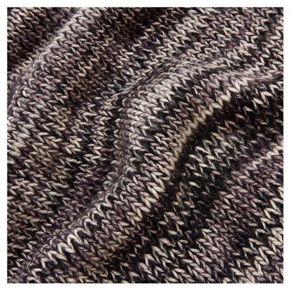 Grey - Back - Ted Baker Mens Marl Knitted Scarf