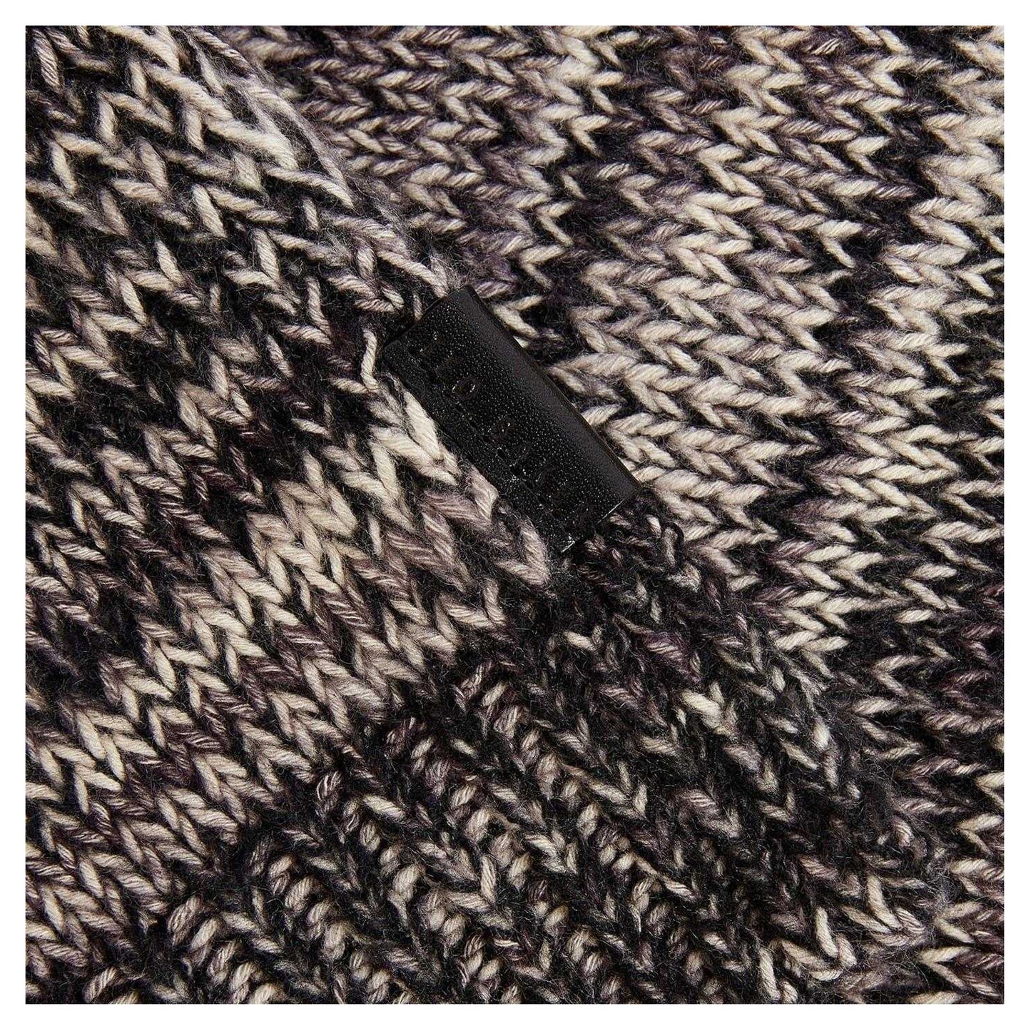 Grey - Side - Ted Baker Mens Marl Knitted Scarf