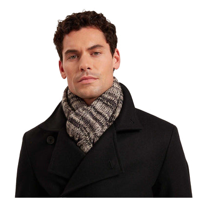 Grey - Lifestyle - Ted Baker Mens Marl Knitted Scarf