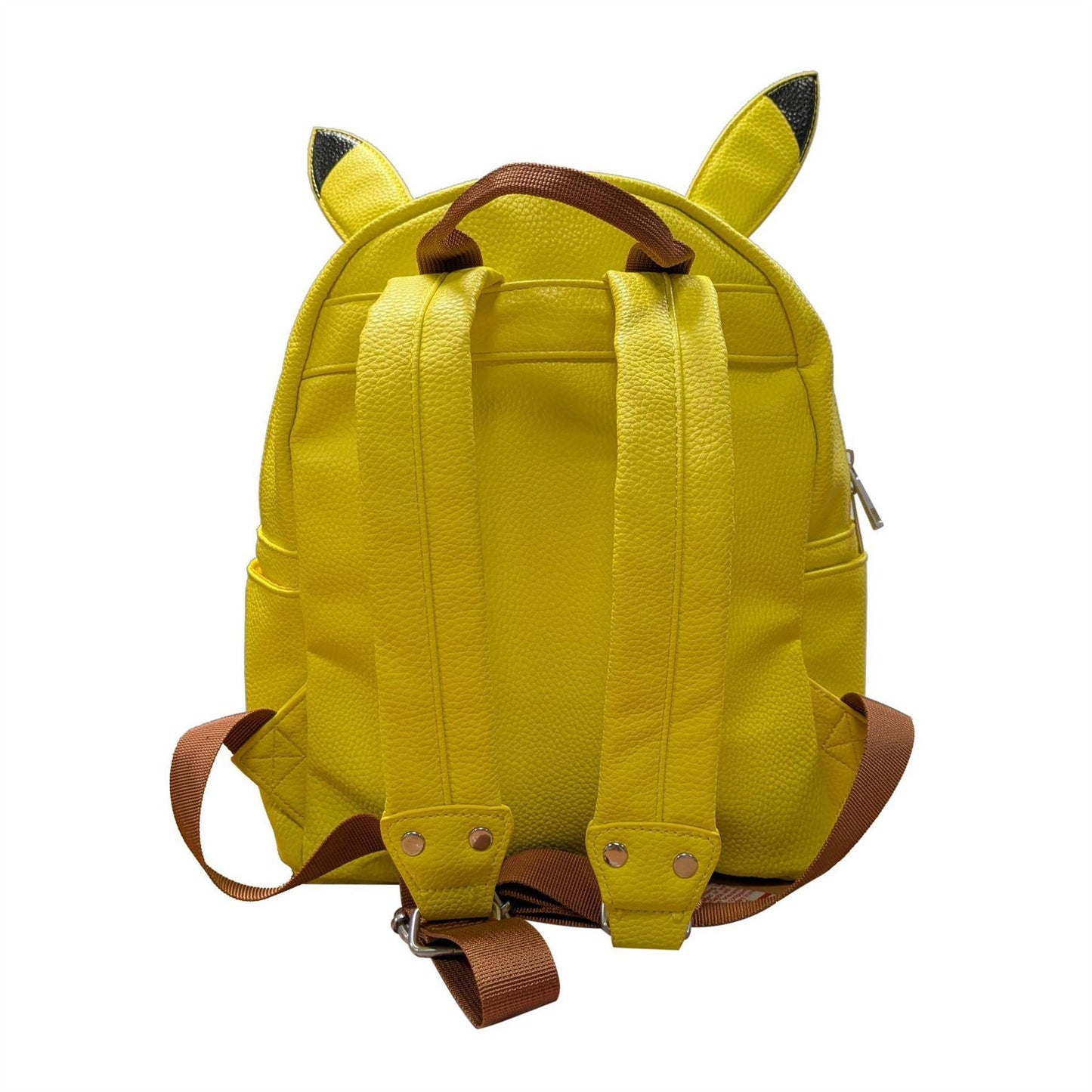 Yellow - Back - Pokemon Childrens-Kids Pikachu Mini Backpack
