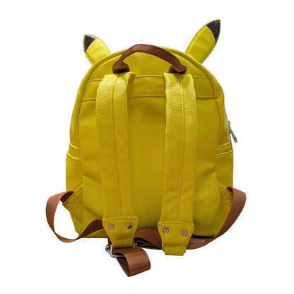 Yellow - Back - Pokemon Childrens-Kids Pikachu Mini Backpack