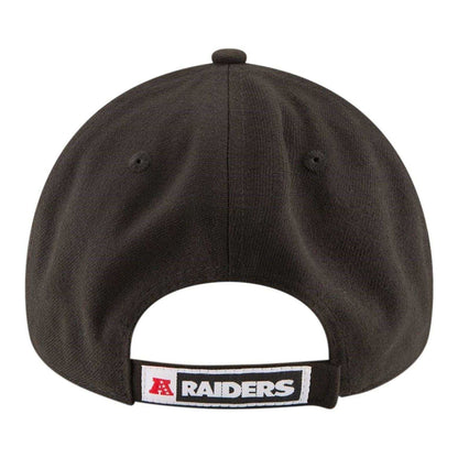 Black - Back - Las Vegas Raiders 9Forty Embroidered Logo Dad Hat