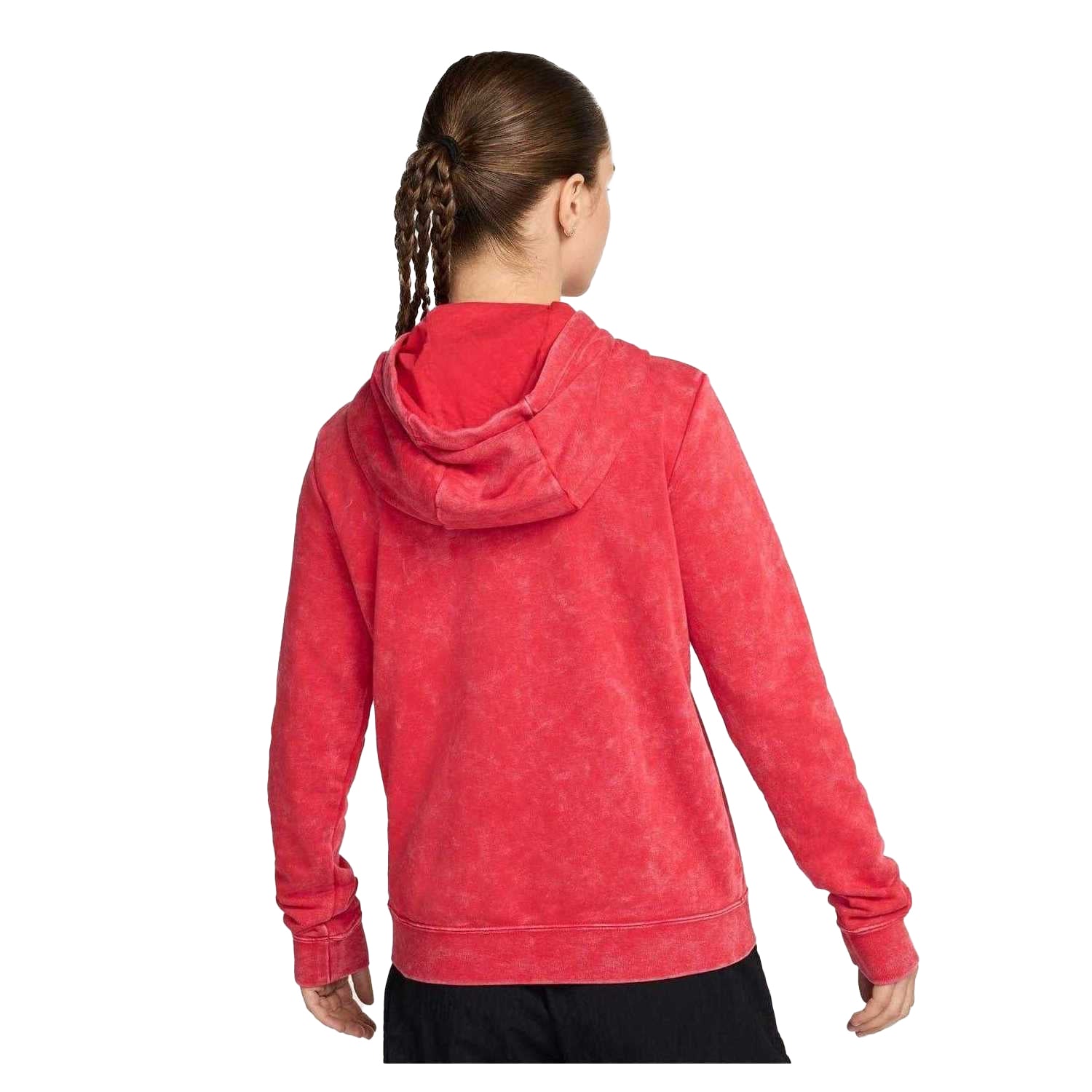 Red-Black - Back - Nike Womens-Ladies Liverpool FC Athletic Hoodie