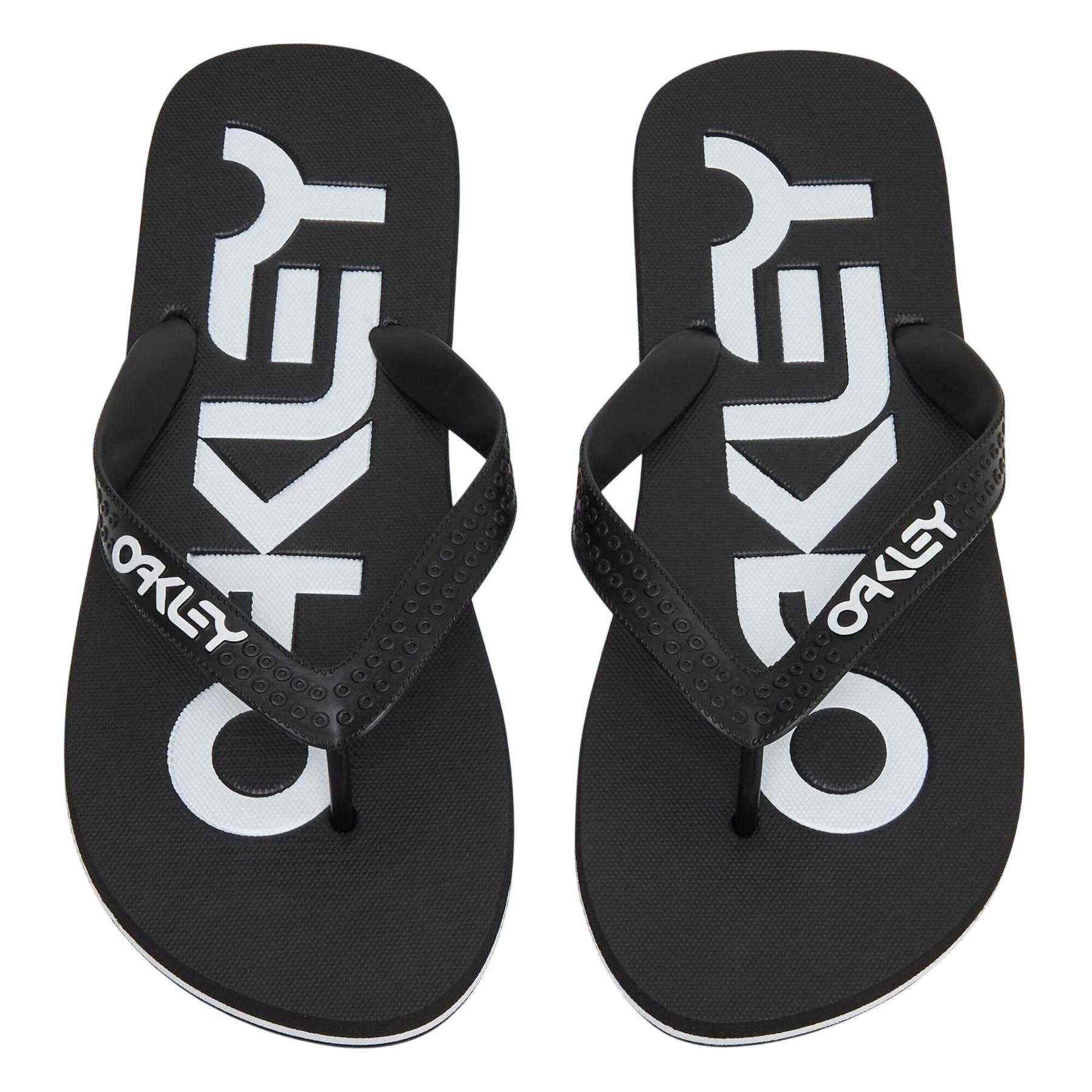 Blackout - Side - Oakley Mens College Flip Flops