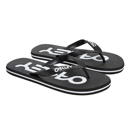 Blackout - Front - Oakley Mens College Flip Flops