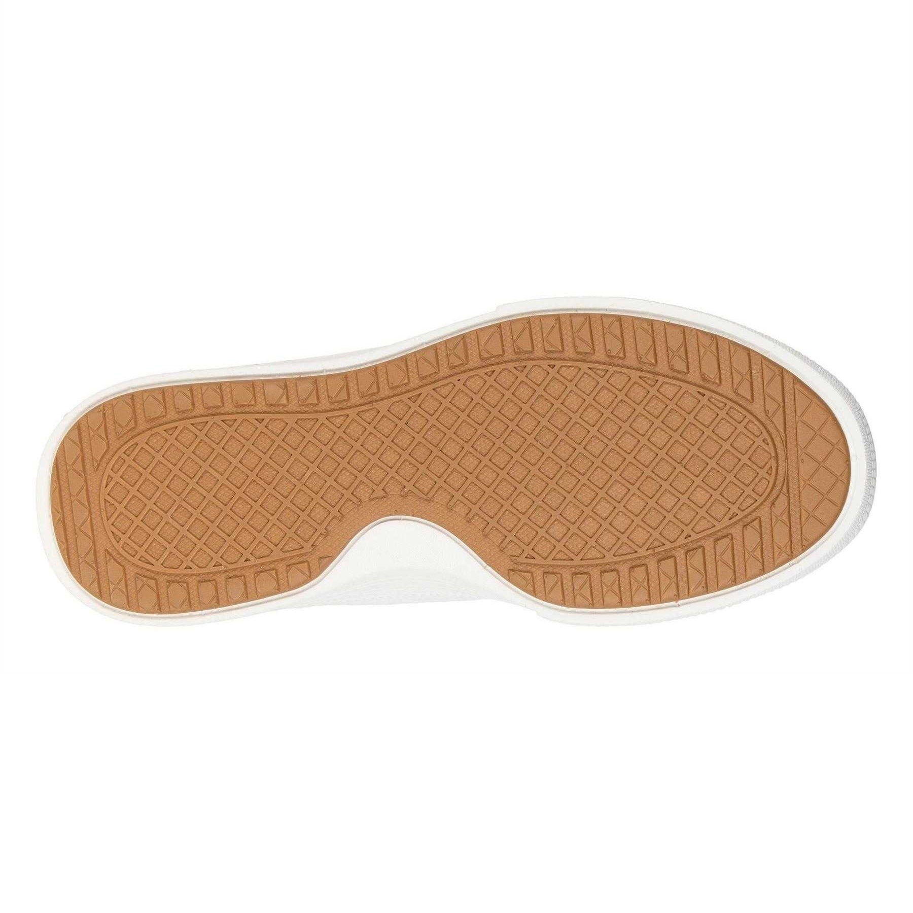 White - Pack Shot - Skechers Womens-Ladies Arcade - Meet Ya There Canvas Trainers
