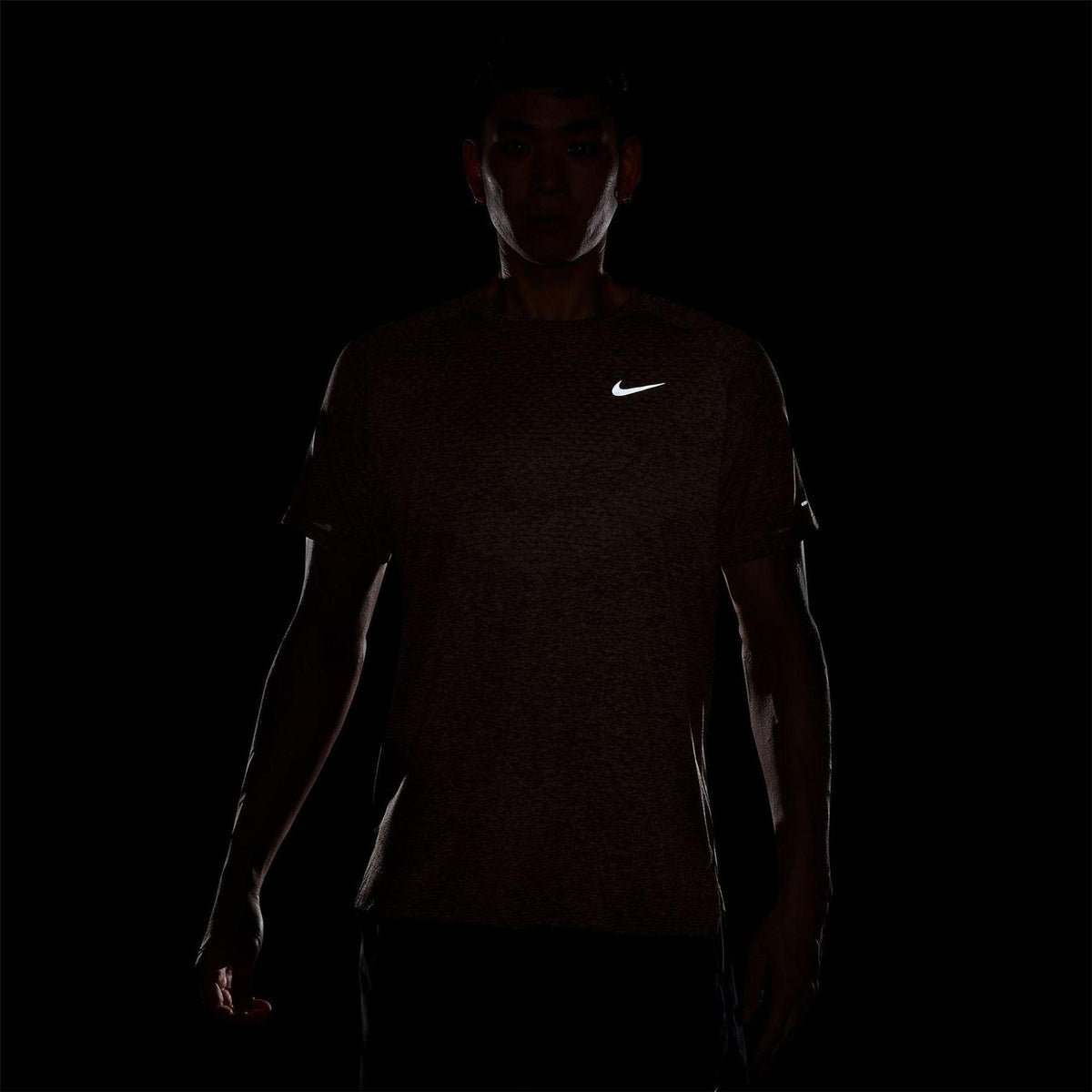 Light Red - Lifestyle - Nike Mens Stride T-Shirt