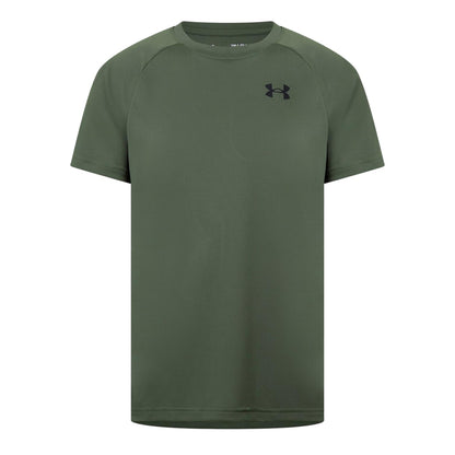 Marine - Front - Under Armour Boys Tech 2.0 Short-Sleeved T-Shirt