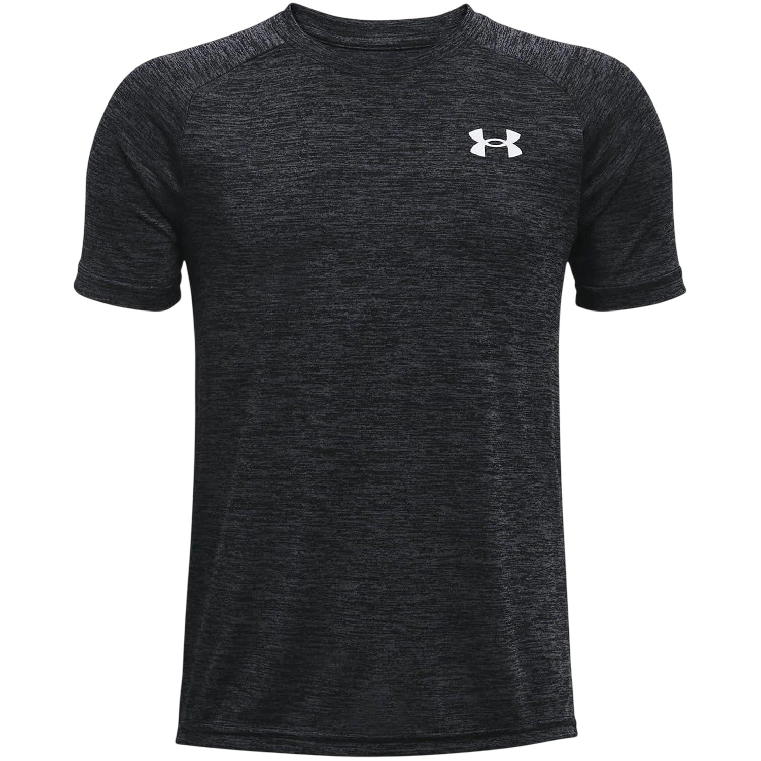 Black - Front - Under Armour Boys Tech 2.0 Short-Sleeved T-Shirt
