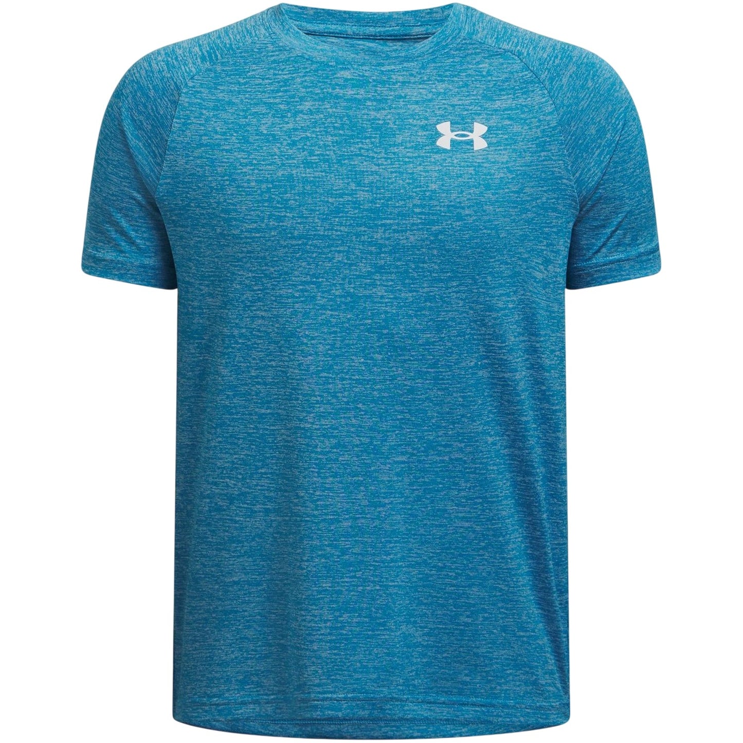 Ethereal Blue - Front - Under Armour Boys Tech 2.0 Short-Sleeved T-Shirt