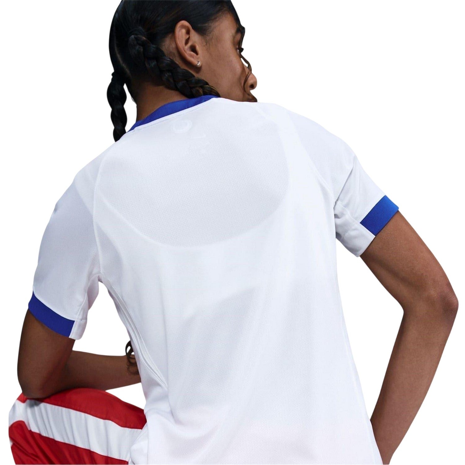 White-Blue - Side - Nike Womens-Ladies 2025 England FA Home Jersey