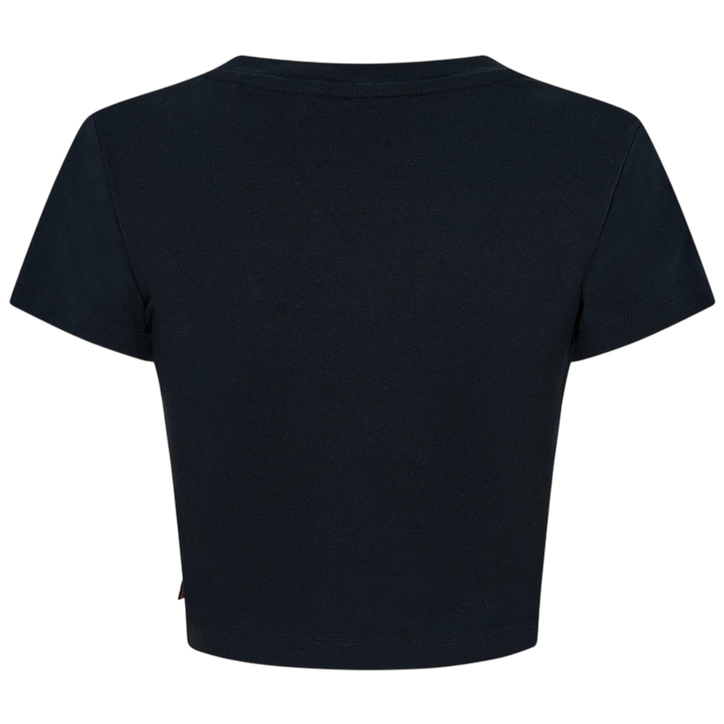 Black - Back - Levis Womens-Ladies Logo Boxy T-Shirt