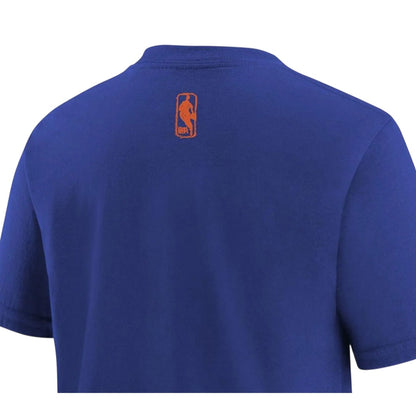 Blue - Side - Nike Childrens-Kids NBA New York Knicks T-Shirt