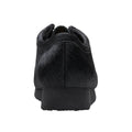 Black - Back - Clarks Mens Wallabee Shoes