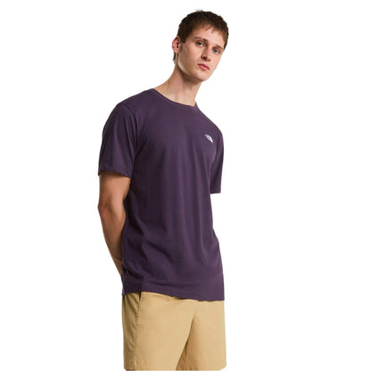 Dusky Purple - Lifestyle - The North Face Mens Simple Dome Regular T-Shirt