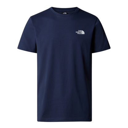 Navy - Front - The North Face Mens Simple Dome Regular T-Shirt