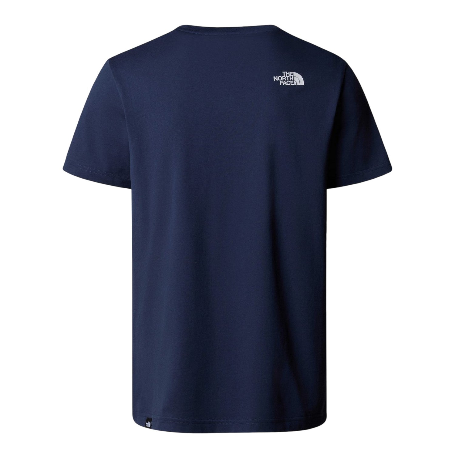 Navy - Back - The North Face Mens Simple Dome Regular T-Shirt