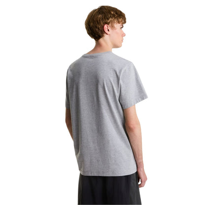 Pale Grey - Side - The North Face Mens Simple Dome Regular T-Shirt