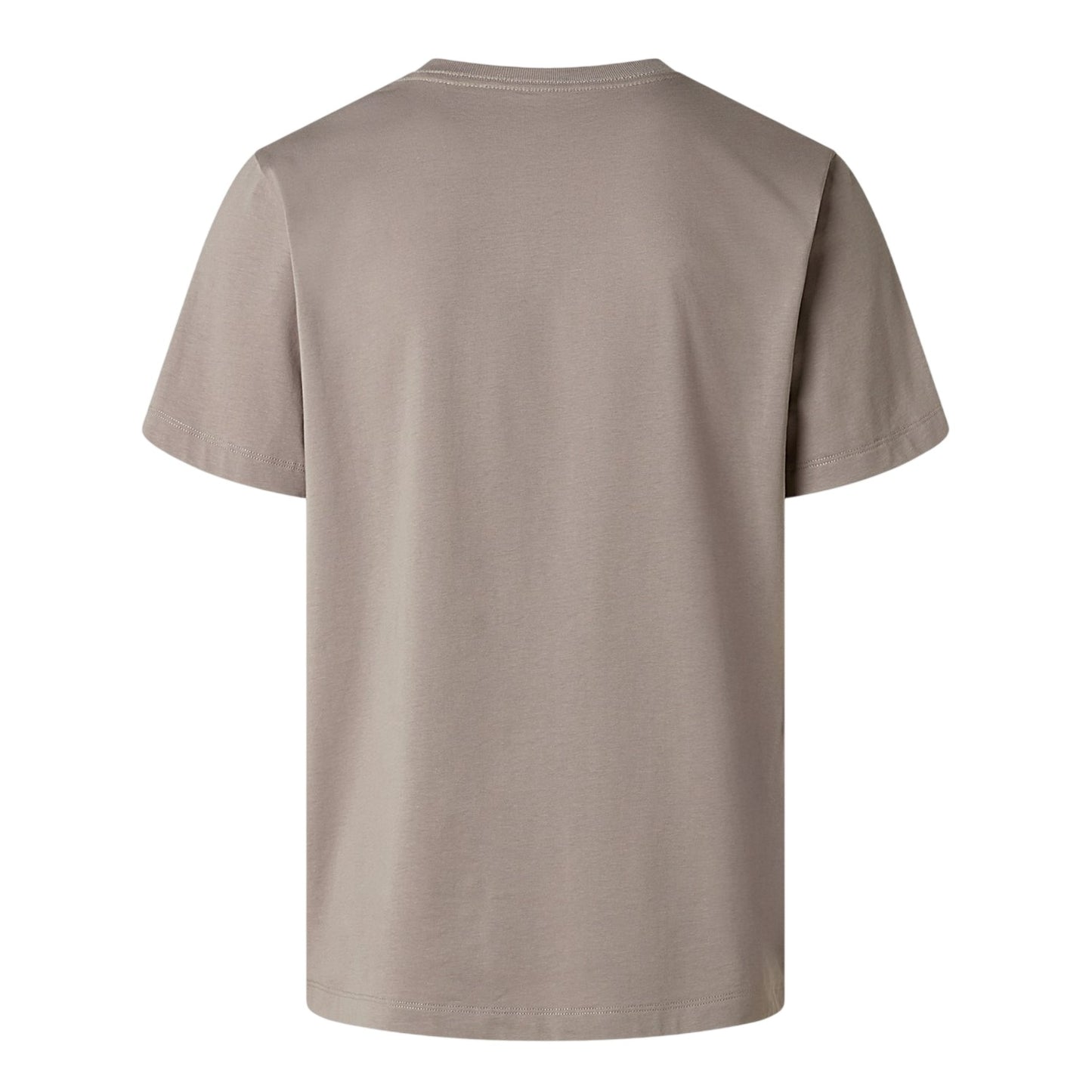 Stone Grey - Back - The North Face Mens Simple Dome Regular T-Shirt