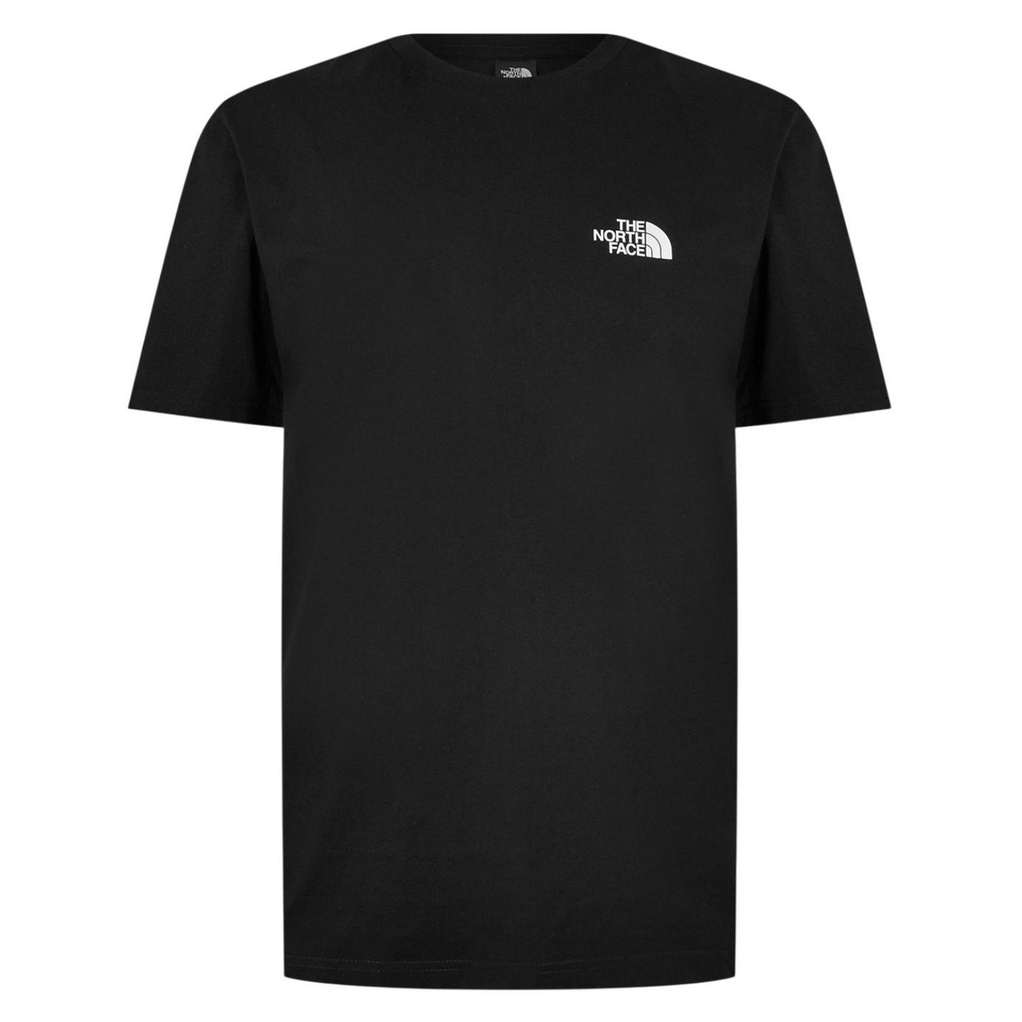 Black - Front - The North Face Mens Simple Dome Regular T-Shirt