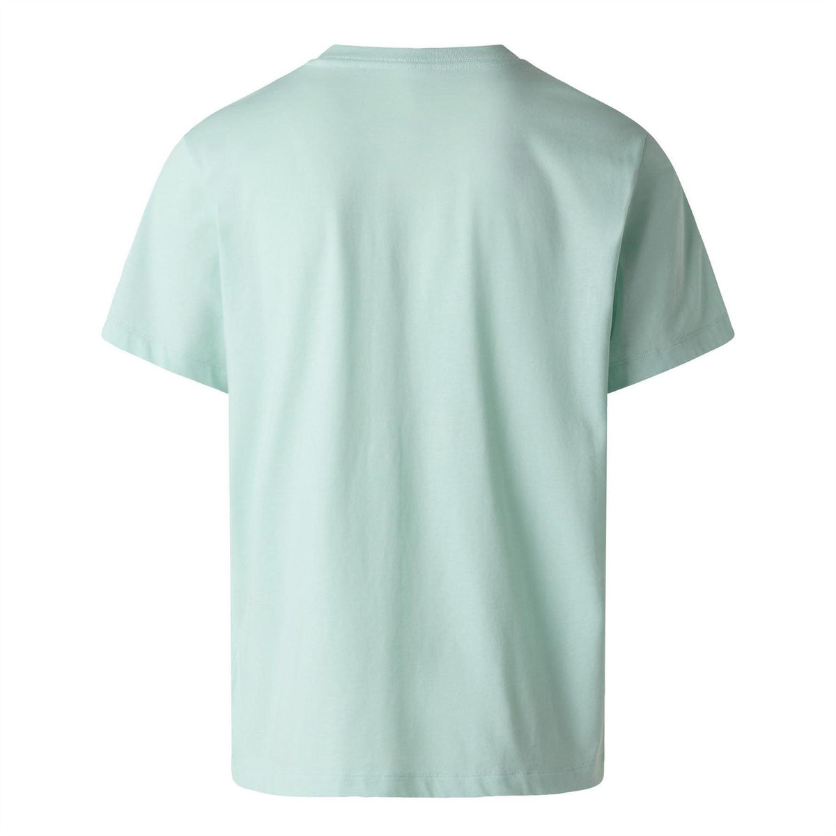 Opal Blue - Close up - The North Face Mens Simple Dome Regular T-Shirt