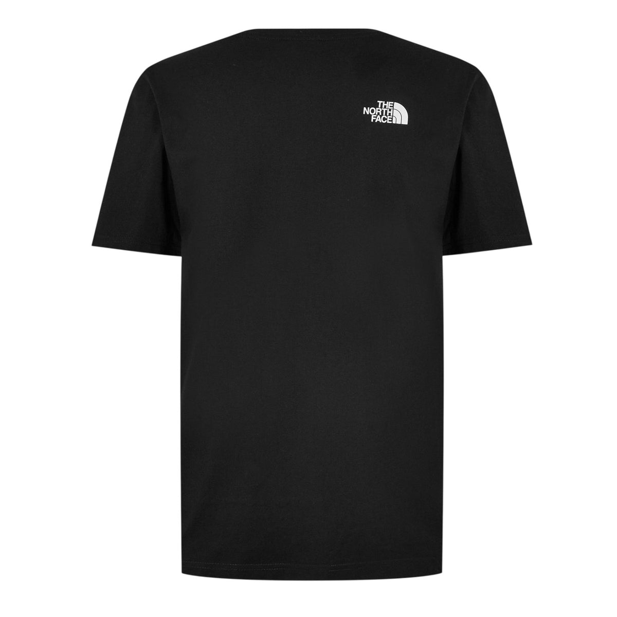 Black - Back - The North Face Mens Simple Dome Regular T-Shirt