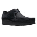 Black - Front - Clarks Mens Wallabee Shoes