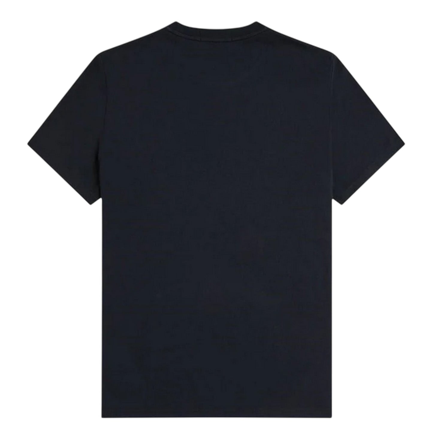 Navy - Back - Fred Perry Mens Logo T-Shirt