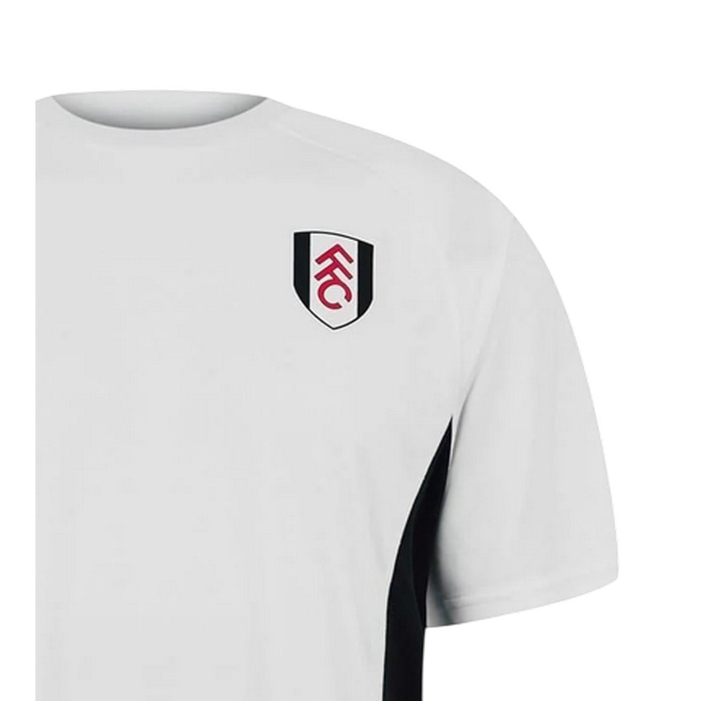 White - Side - Fulham FC Unisex Adult T-Shirt