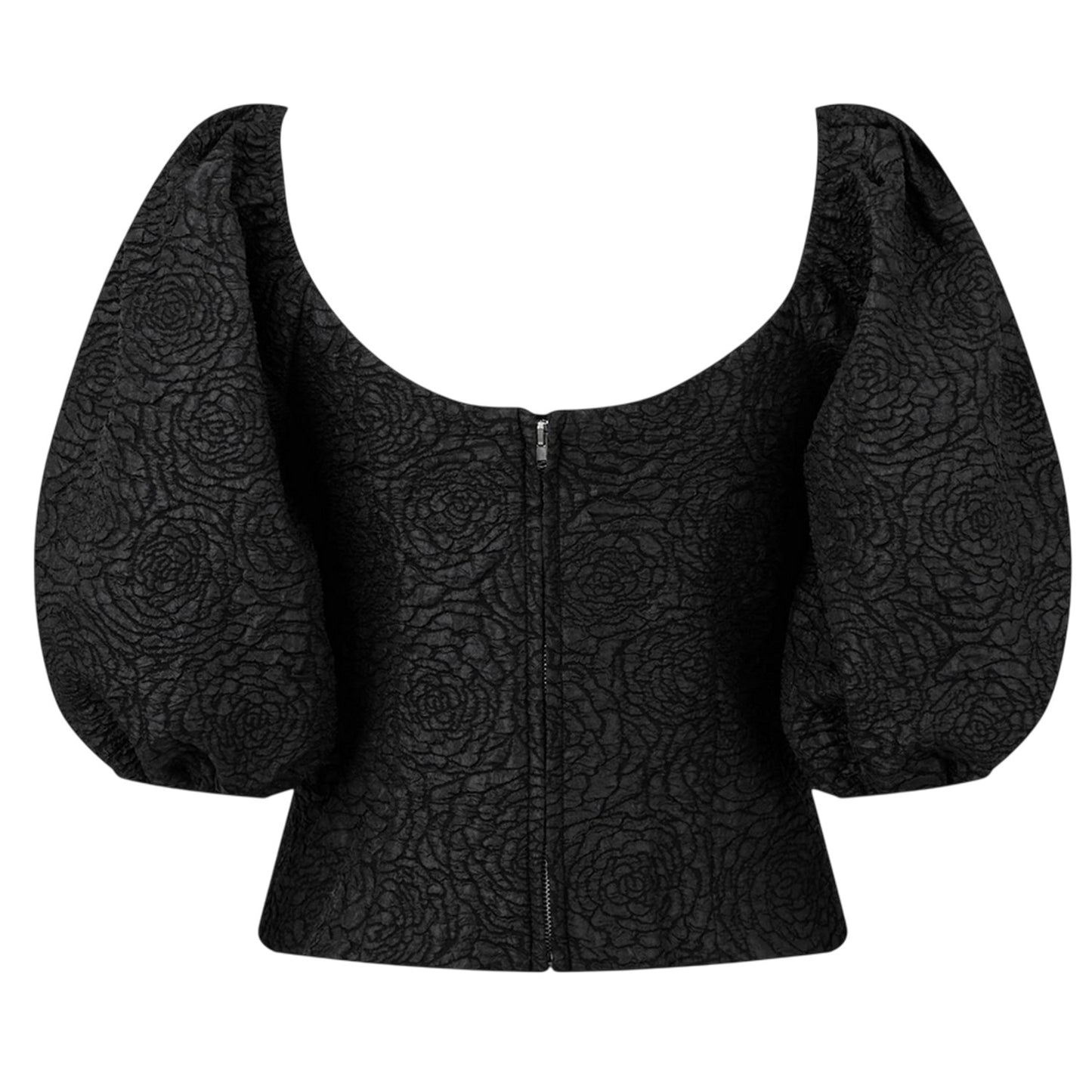 Black - Back - Nobody´s Child Womens-Ladies Sweetheart Regular Puff Sleeve Mini Dress