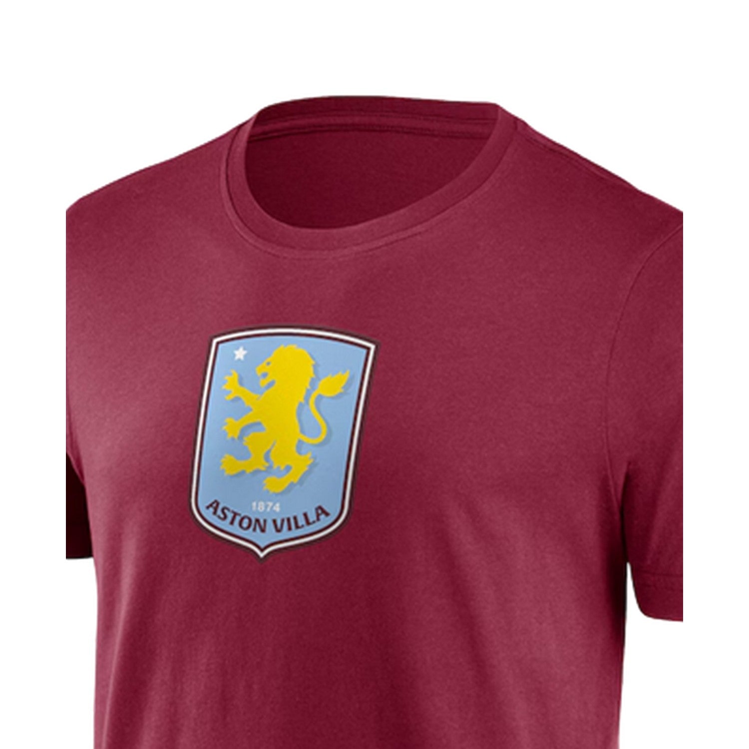 Claret - Lifestyle - Aston Villa FC Mens Essential Crest T-Shirt