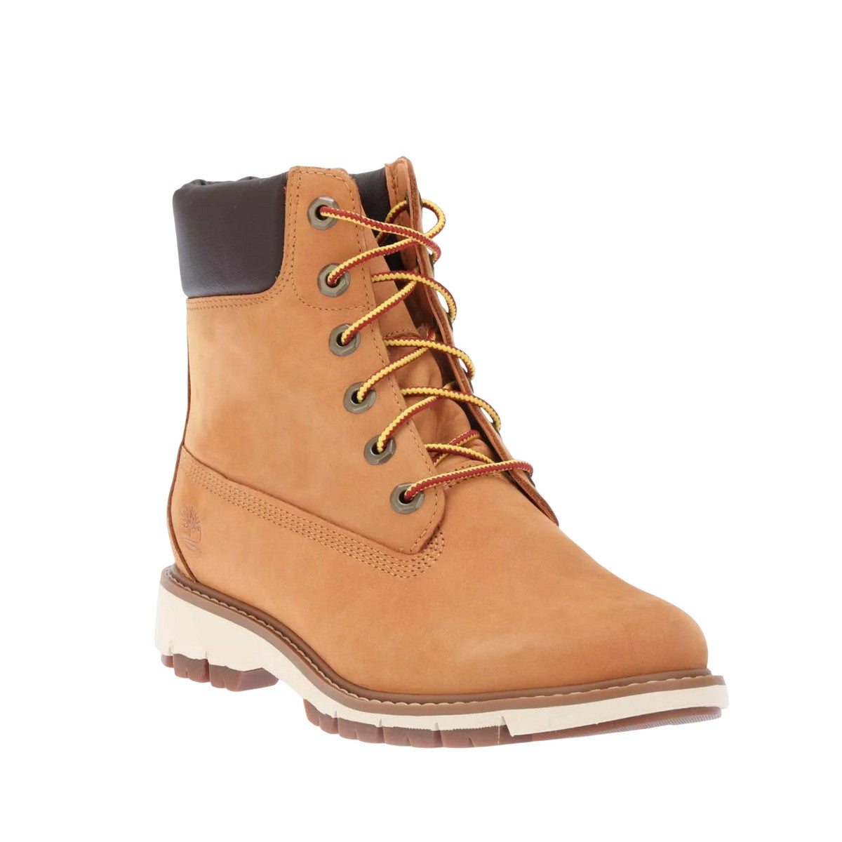 Wheat - Front - Timberland Womens-Ladies Lucia Way Leather Lace Up Waterproof Ankle Boots
