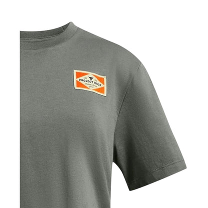 Green - Side - Under Armour Girls Project Rock Cropped T-Shirt