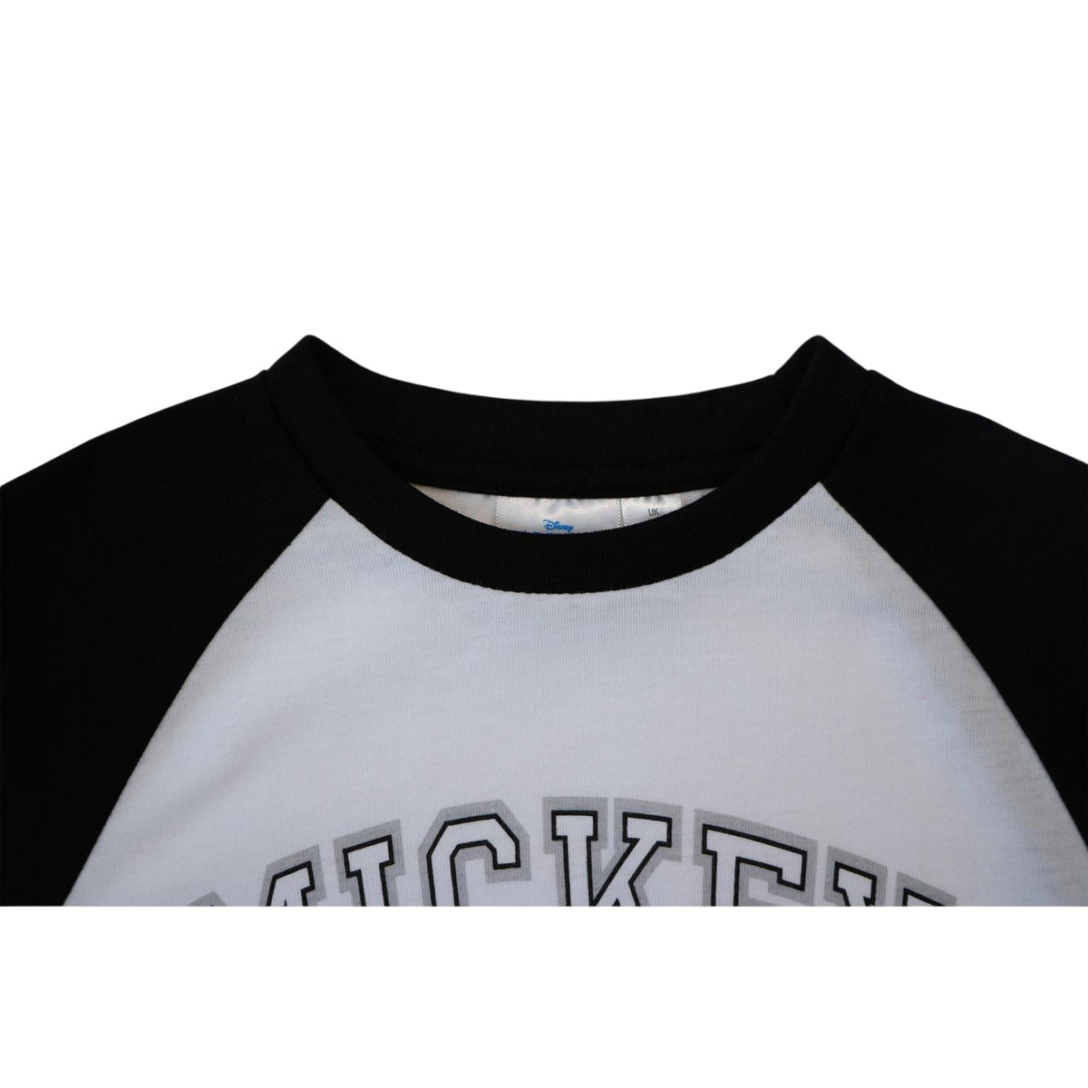 Grey - Side - Mickey Mouse Baby Long-Sleeved T-Shirt