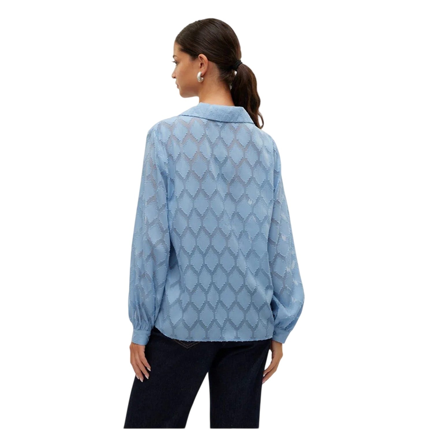 Allure - Back - Vero Moda Womens-Ladies Mayla Regular Long-Sleeved Blouse