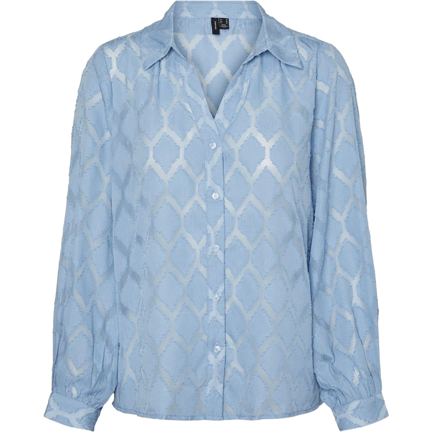 Allure - Front - Vero Moda Womens-Ladies Mayla Regular Long-Sleeved Blouse