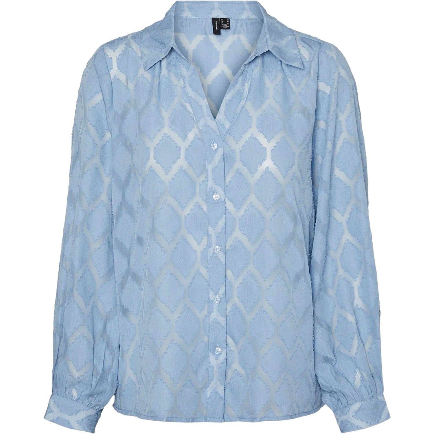 Allure - Front - Vero Moda Womens-Ladies Mayla Regular Long-Sleeved Blouse