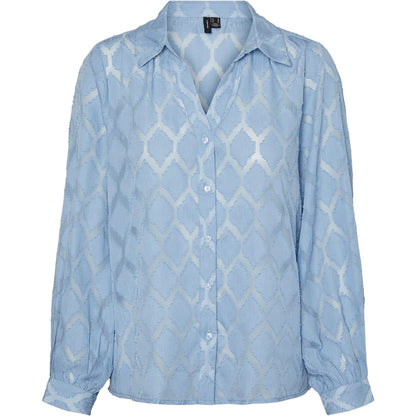 Allure - Front - Vero Moda Womens-Ladies Mayla Regular Long-Sleeved Blouse