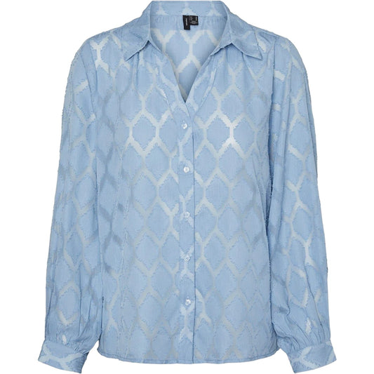 Allure - Front - Vero Moda Womens-Ladies Mayla Regular Long-Sleeved Blouse