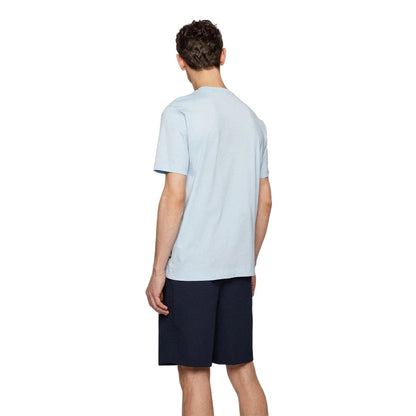 Light Blue - Back - Boss Mens Hbb Thompson Tonal Logo T-Shirt